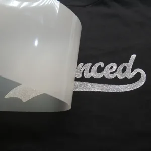 Screen Printed Glitter Plastisol Heat Transfers