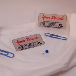 Custom Tag-less Neck Labels