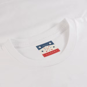 240 Screen Printed Full Color Square Tagless Neck Labels